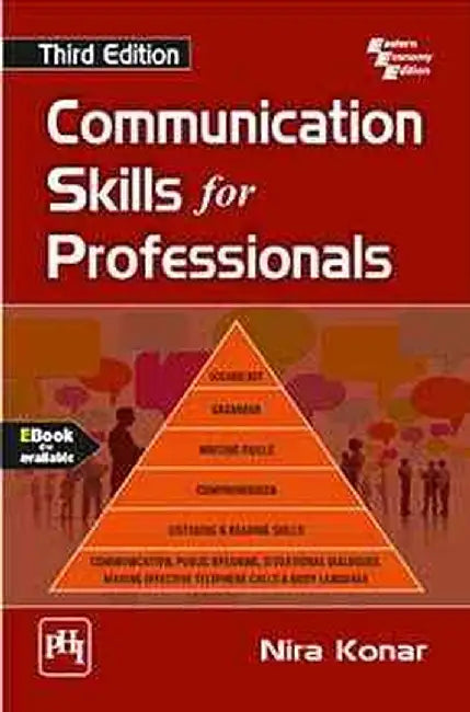 Communication Skills For Professionals by Konar Nira