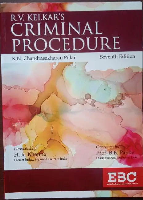 R V Kelkar's Criminal Procedure by RV Kelkar