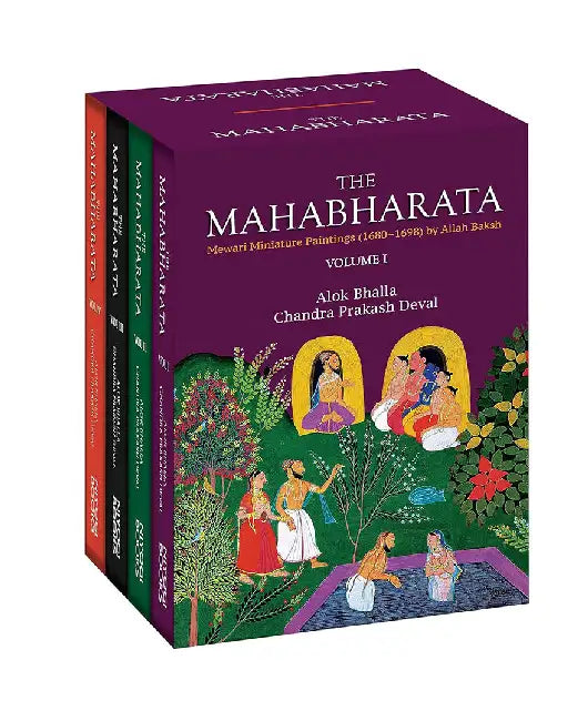 The Mahabharata Mewari Miniature Paintings 1680-1698 by Alok Bhalla