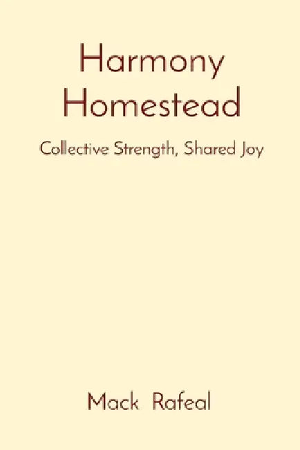 Harmony Homestead: Collective Strength, Shared Joy by Mack Rafeal