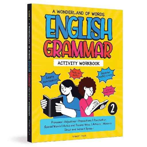 A Wonderland of Words: English Grammar - Level 2 Activity Workbook by Wonder House Books