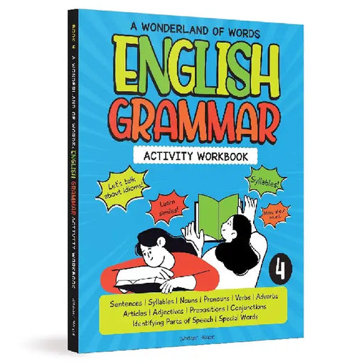 A Wonderland of Words: English Grammar - Level 4 Activity Workbook by Wonder House Books
