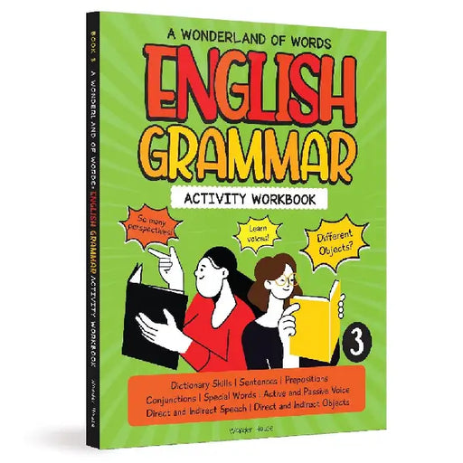 A Wonderland of Words: English Grammar - Level 3 Activity Workbook by Wonder House Books