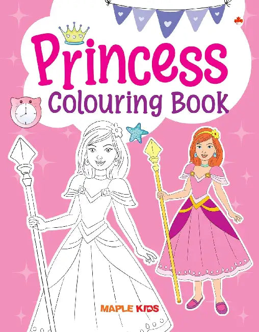 Princess Colouring Book by Poonam Mittal