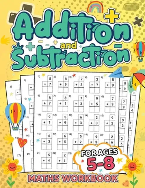 Math Workbook for Kids: Addition Substraction Division Multiplication for Kids - Math Activity Book for Children by Laura Bidden