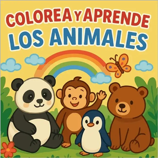 Colorea y Aprende: Los Animales by Martin, Chris