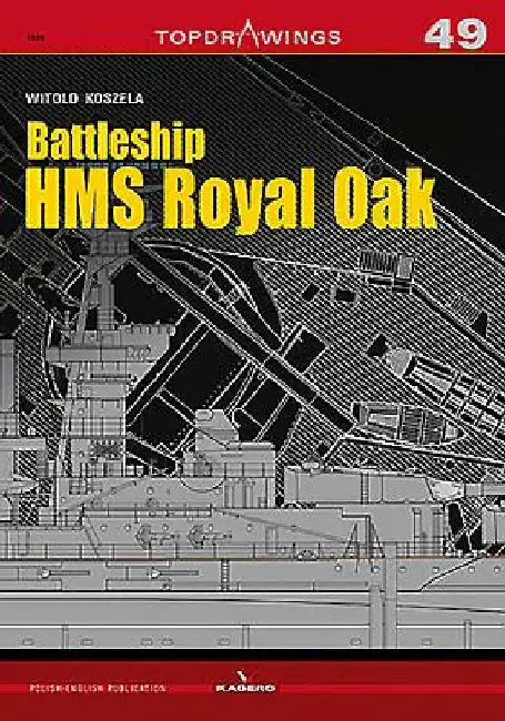 Battleship HMS Royal Oak by Witold Koszela