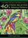 Coloring Books For Adults Volume 6: 40 Stress Relieving And Relaxing Patterns by Coloringcraze