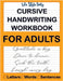Cursive Handwriting Workbook: Calligraphy Techniques-Learning and Mastering the Art of Writing through Practice and Tracing for Teens and Beginners by Life Daily Style