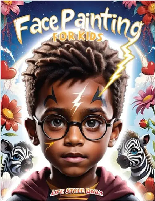 Face Painting for Kids: A Beginner's Step-by-Step Guide to Creative Face Art for Black Kids, Toddlers, Preschoolers, Children, and Teens - Easy Design by Life Daily Style