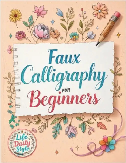 Faux Calligraphy for Beginners: A Step-by-Step Guide to Creating Beautiful Hand-Lettered Designs with Any Pen - Master Faux Calligraphy Techniques, Le by Life Daily Style