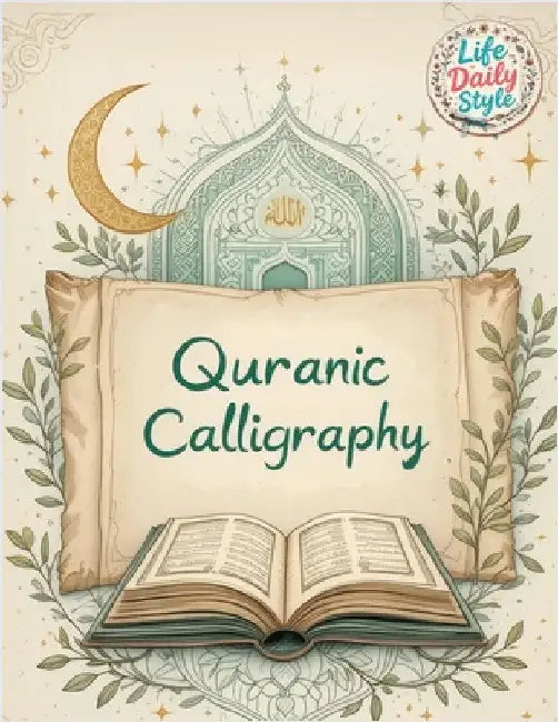 Quranic Calligraphy: For Quran Verses & Islamic Art - Calligraphy Practice, Quran Tracing & Hand Lettering Ideal for Beginners and Ramadan Gifts by Life Daily Style