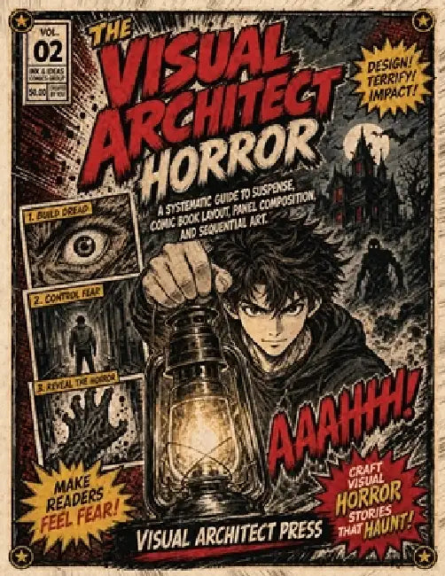 The Visual Architect: Horror - A Systematic Guide to Suspense, Comic Book Layout, Panel Composition, and Sequential Art by Visual Architect Press