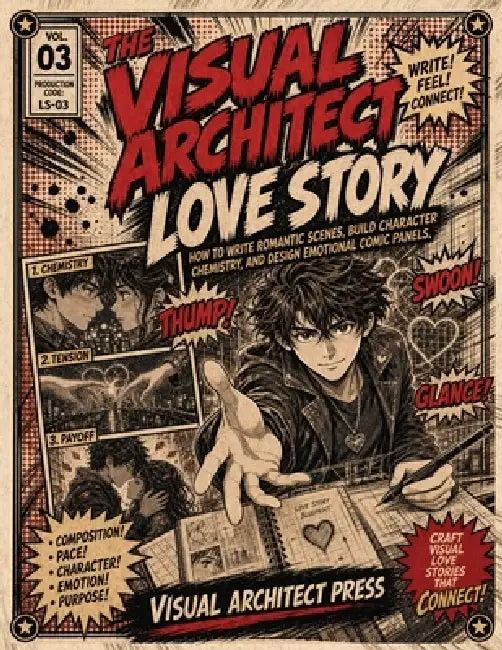The Visual Architect: Love Story - How to Write Romantic Scenes, Build Character Chemistry, and Design Emotional Comic Panels by Visual Architect Press