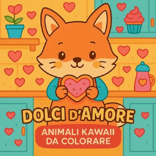 Dolci d'amore - Animali kawaii da colorare by Johana Iahn