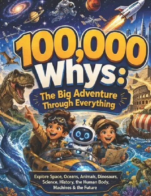 100,000 Whys: The Big Adventure Through Everything: Explore Space, Oceans, Animals, Dinosaurs, Science, History, the Human Body, Machines & the Future by M Benson, Dr Joseph a Wong