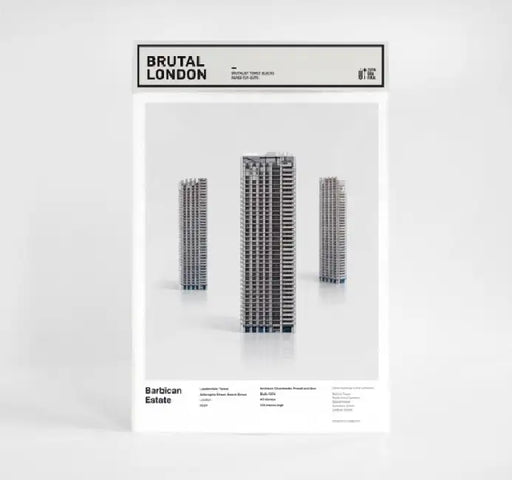 Brutal London: Barbican by Zupagrafika