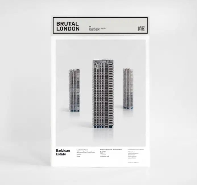 Brutal London: Barbican by Zupagrafika