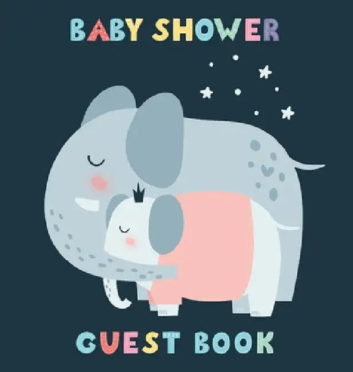 Mommy and Me: A Cute Elephant Mom and Baby Themed Baby Shower Guest Book for Girls - Includes Sign-In Pages, Wishes for Baby, Gift Log & Keepsake Phot by Casiope Tamore