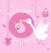Special Delivery - It's a Girl! A Baby Shower Guest Book: A Classic Stork Themed Baby Shower Guest Book for Girls with Sign-In Pages, Wishes for Baby, by Casiope Tamore