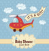 It's a Boy! A Baby Shower Guest Book: A Fun Helicopter Themed Baby Shower Guest Book for Boys with Sign-In Pages, Wishes for Baby, Gift Log & Keepsake by Casiope Tamore