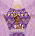 It's a Prince: African American Baby Shower Guest Book for a Royal Black Boy with Purple & Gold Theme - Sign In, Wishes for Baby, Advice for Parents, by Casiope Tamore