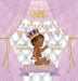 It's a Prince: African American Baby Shower Guest Book for a Royal Black Boy with Purple & Gold Theme - Sign In, Wishes for Baby, Advice for Parents, by Casiope Tamore