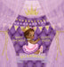 It's a Princess: Baby Shower Guest Book with African American Royal Black Girl Purple Theme, Wishes and Advice for Baby, Personalized with Guest Sign by Casiope Tamore