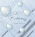 100th Birthday Guest Book: An Elegant Keepsake for a Centennial Celebration - Silver and White Frosted Theme - Includes Sign-In, Wishes & Memories, Gi by Luis Lukesun