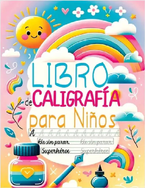 Libro de Caligrafía para Niños: Cuaderno de Caligrafía - Aprender a Escribir el Abecedario, los Números, Palabras y Frases en Español by Lumina, Pata