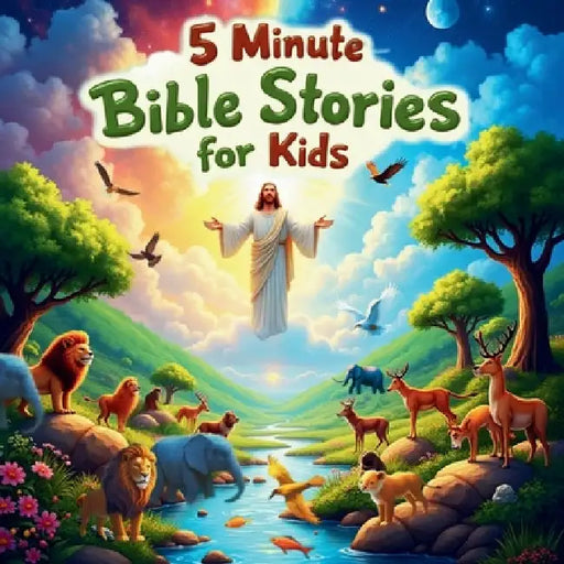 5 Minute Bible Stories for Kids: Bible Stories About Jesus and the Nativity: Short, Captivating Tales for Toddlers and Preschoolers by Arlen Faylorn