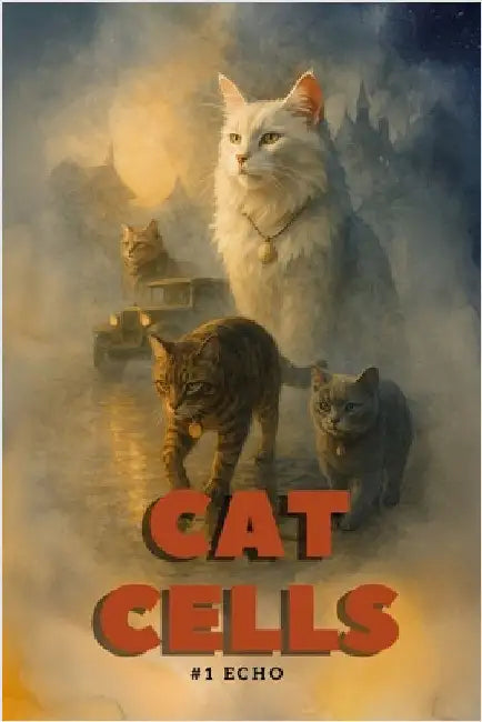 Cat Cells #1 ECHO: Cozy Comic Book - Cat Detective Solves a Chilling Mystery by Lepianka, Zuzanna