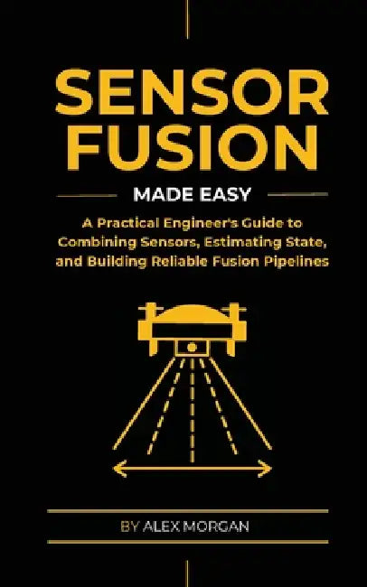 Sensor Fusion Made Easy: A Practical Engineer's Guide to Combining Sensors, Estimating State, and Building Reliable Fusion Pipelines by Alex Morgan