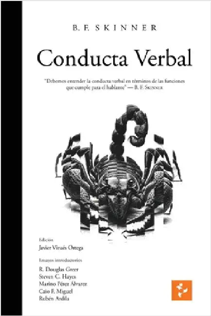 Conducta Verbal by B. F. Skinner