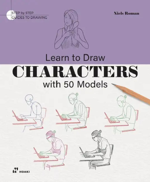 Learn to Draw Characters with 50 Models by Niels Roman
