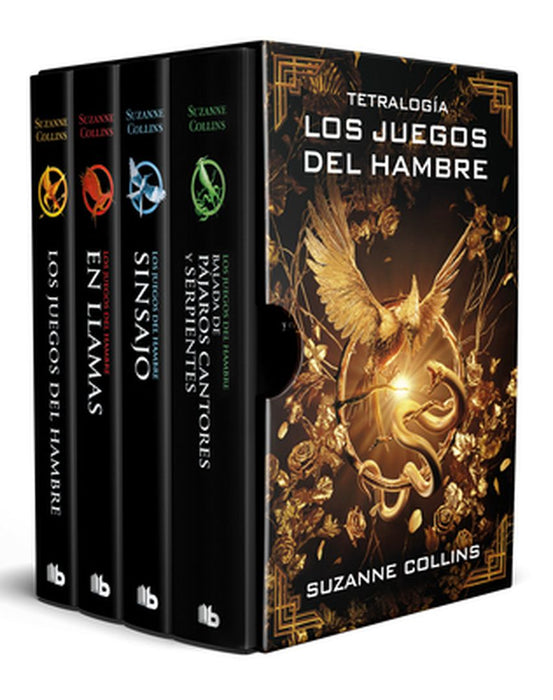 Tetralogía Los Juegos del Hambre / The Hunger Games 4-Book Box Set by Suzanne Collins