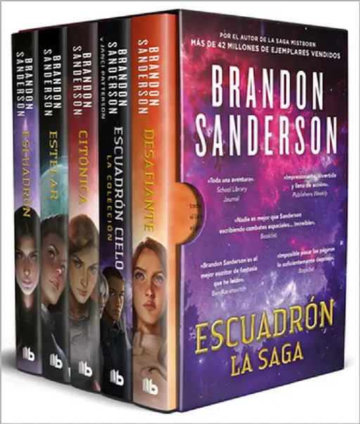 Estuche Escuadrón (Contiene: Escuadrón; Estelar; Citónica; Desafiante Y Escuadrón Cielo) / Skyward Boxed Set: Skyward; Starsight; Cytonic and Defiant by Sanderson, Brandon