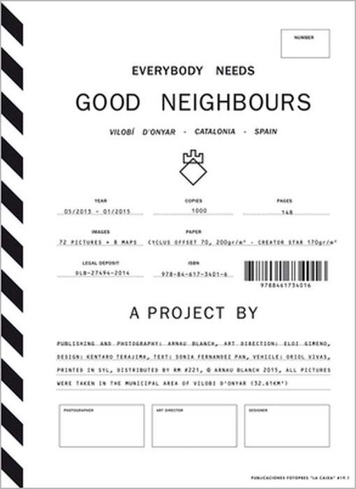 Arnau Blanch: Everybody Needs Good Neighbours by Arnau Blanch, Sonia Fernández, Eloi Gimeno