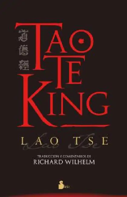 Tao Te King -V2* (Sirio) by Lao Tse