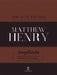 Rvr Biblia de Estudio Matthew Henry, Leathersoft, Clásica, Con Índice by Matthew Henry