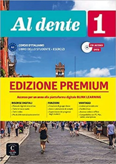 Al dente 1 Premium Libro dello studente + esercizi. A1 by Marilisa Birello