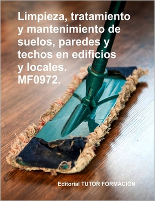 Limpieza, tratamiento y mantenimiento de suelos, paredes y techos en edificios y locales. MF0972. by Miguel Ángel Ladrón de Guevara, Natalia Santos Rubio