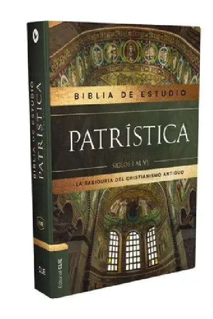 Reina Valera Revisada, Biblia de Estudio Patrística, Tapa Dura, Interior a DOS Colores, Palabras de Jesús En Rojo: La Sabiduría del Cristianismo Antig by Reina Valera Revisada