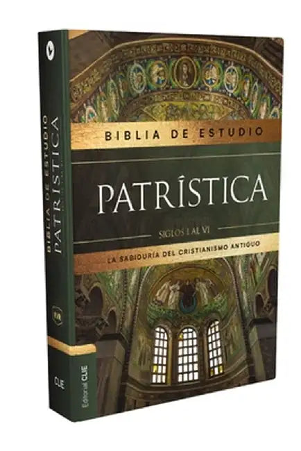 Reina Valera Revisada, Biblia de Estudio Patrística, Tapa Dura, Interior a DOS Colores, Con Índice, Palabras de Jesús En Rojo: La Sabiduría del Cristi by Reina Valera Revisada