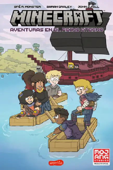 Minecraft Oficial: Aventuras En El Reino Eterno (Cómic) (Official Minecraft: Adv: (Official Minecraft: Adventures in the Eternal Realm (Comic Book) - by R. Monster Sfe