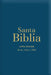 Biblia Rvr60 Letra Grande/Tamaño Manual - Azul Acero Con Indice Y Cierre (Bible Rvr60 Lp/Pocket Size - Steel Blue with Index and Closure) by Reina Valera 1960