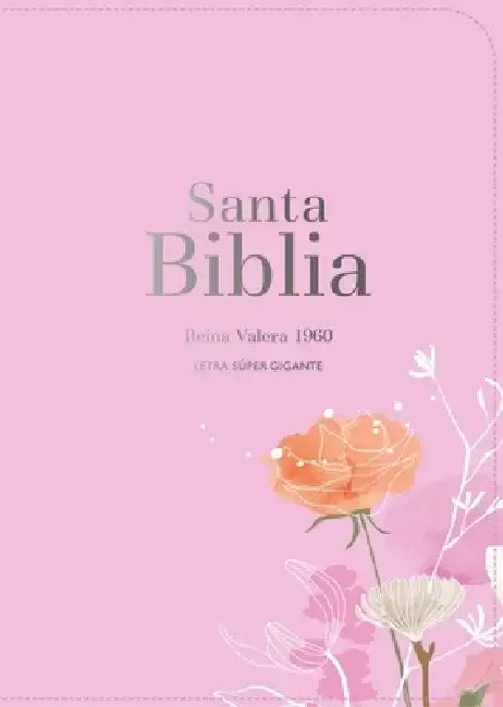 Biblia Rvr 1960 Letra Súper Gigante Símil Piel Rosa (Bible Rvr 1960 Super Giant Print Leatherlike Pink (Spanish Edition) by Reina Valera 1960