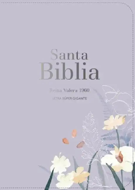 Biblia Rvr 1960 Letra Súper Gigante Símil Piel Lavanda (Bible Rvr 1960 Super Giant Print Leatherlike Lavendar (Spanish Edition) by Reina Valera 1960