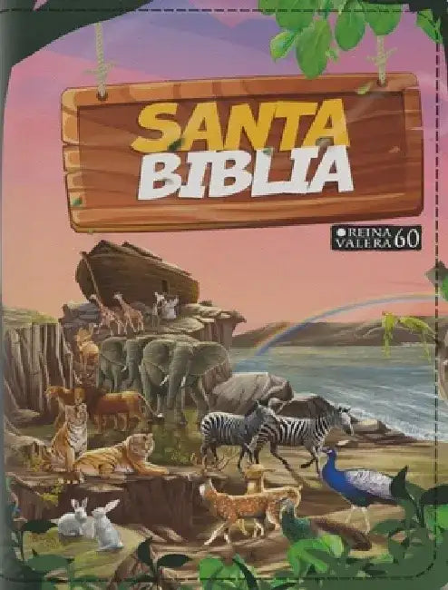 Biblia Rvr 1960 Compacta Para Niños Vinilo Con Cierre (Bible Rvr 1960 Compact Size Boys Vinyl with Zipper (Spanish Edition) by Reina Valera 1960
