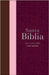 Biblia Rvr 1960 Letra Grande Tamaño Manual Tricolor Guinda Palo Rosa Marrón Con Cierre E Índice (Bible Rvr 1960 Large Print Handsize Leatherlike Trico by Reina Valera 1960